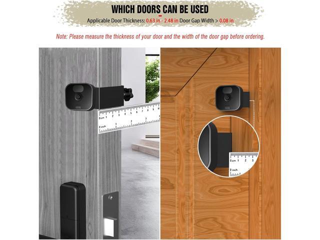 Door/Gutter Mount for Blink Indoor/Outdoor Camera(4th/3rd Gen) & Blink XT2/XT Camera - Blink Security Camera Mounting Accessories for...