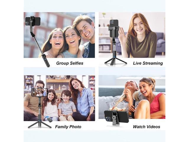 Selfie Stick with Tripod Stand and Remote - 42' Extendable Selfie Stick for iPhone 15 14 13 12 Pro Max Android Galaxy S23 S22 Portable Selfie Phone...