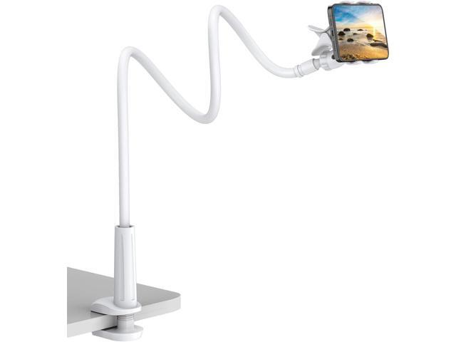 Gooseneck Cell Phone Holder, Universal 360 Flexible Phone Stand Lazy Bracket Mount Long Arms Clamp for Phone 13 Pro Xs Max XR X 8 7 6 6s Plus and...