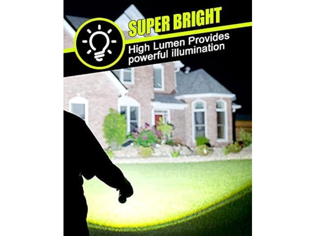 Victoper LED Flashlights, High Powered 10000 Lumens Super Bright Tactical Flashlight, Rechargeable, 5 Modes Zoomable Waterproof Flash Lights for...