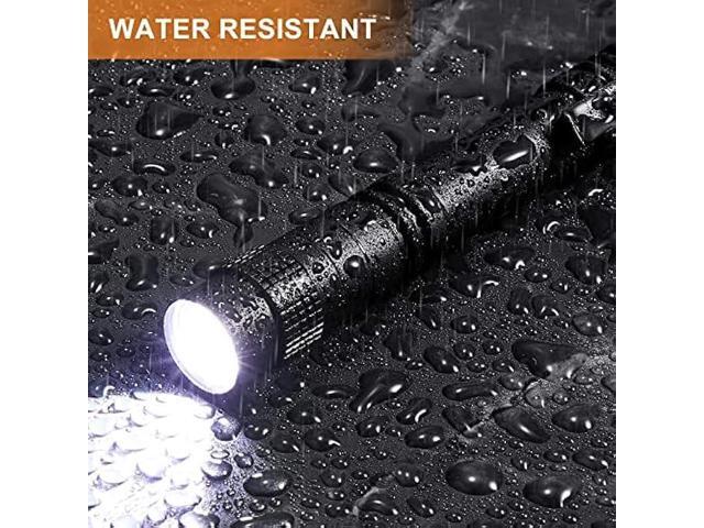 Honoson 6 Pieces LED Pen Light Flashlight Small Mini Flashlight Pocket Light Penlight with Clip Compact Torch for Inspection Work and Repair