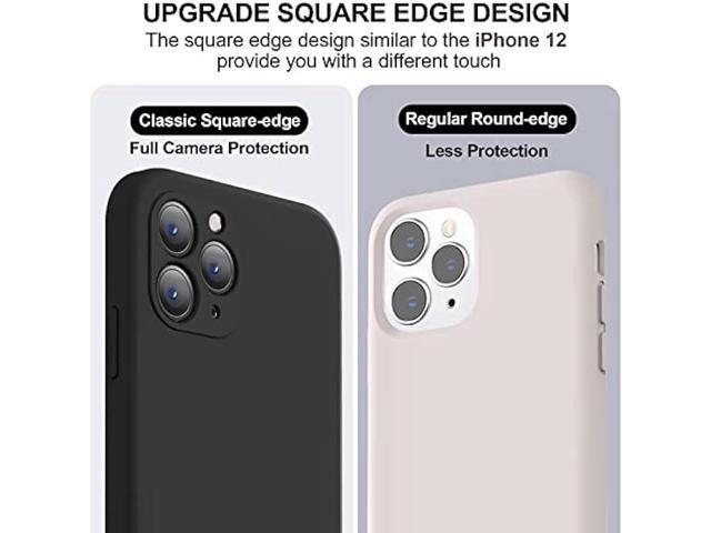 Vooii Compatible with iPhone 11 Pro Case, Upgraded Liquid Silicone with [Square Edges] [Camera Protection] [Soft Anti-Scratch Microfiber Lining]...