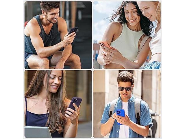 Miracase Designed for iPhone 14 Pro Max Phone Case with Screen Protector,[Upgraded Enhanced Camera Protection],Shockproof Liquid Silicone Case with...