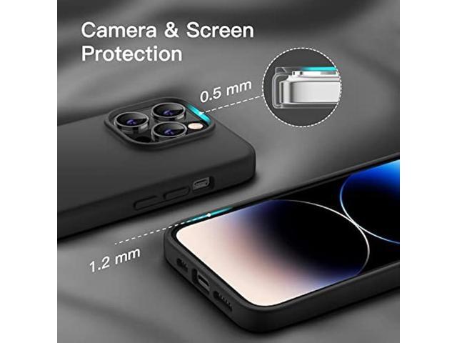JETech Silicone Case for iPhone 14 Pro Max 6.7-Inch (NOT for iPhone 14 Pro 6.1-Inch), Silky-Soft Touch Full-Body Protective Phone Case, Shockproof...