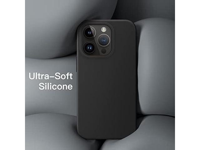 JETech Silicone Case for iPhone 14 Pro Max 6.7-Inch (NOT for iPhone 14 Pro 6.1-Inch), Silky-Soft Touch Full-Body Protective Phone Case, Shockproof...