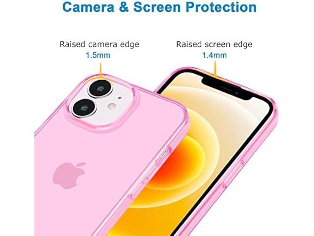 JJGoo Compatible with iPhone 12 Case & 12 Pro Case Clear Soft Transparent Shockproof Protective Slim Thin Bumper Phone Cover for 12 and 12 Pro -...