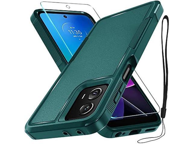 for Motorola Moto G Power 5G 2023 & Moto G 5G 2023 Case with Tempered Glass Screen Protector[1 Pack], Dual Layer Full Body Heavy Duty Rugged...