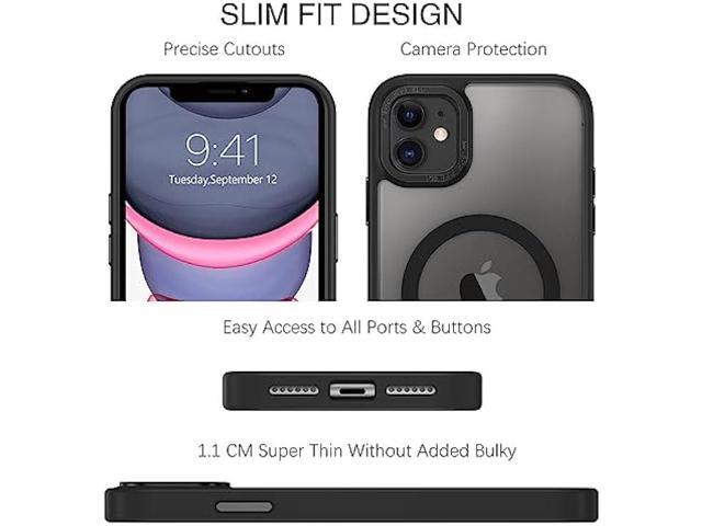 BENTOBEN iPhone 11 Phone Case, Phone case iPhone 11 Magnetic Case [Compatible with MagSafe] Translucent Matte Slim Shockproof Anti-Fingerprint...