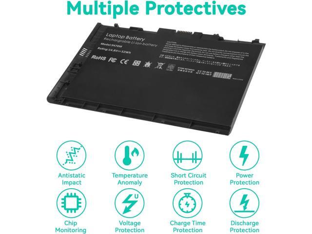 ASUNCELL BT04XL 14.8V 52WH Notebook Battery for HP EliteBook Folio 9470 9470M 9480m Ultrabook BT04 BA06 HSTNN-IB3Z HSTNN-I10C 687945-001 H4Q47AA...