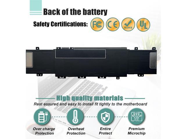BOWEIRUI TI04XL Laptop Battery Compatible with HP Envy 17 Envy 17-ch Series Laptop TI04XL HSTNN-IB9T M24420-1D1 M24563-005 TI04055XL M24420-1C1...