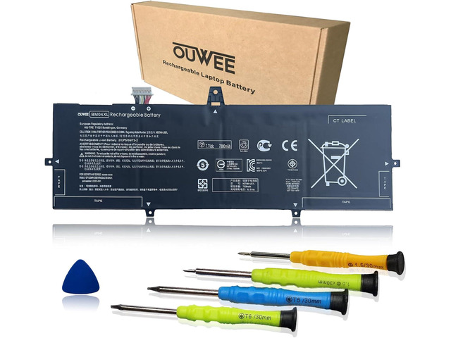 OUWEE BM04XL Laptop Battery Compatible with HP EliteBook x360 1030 G3 G4 Series Notebook BM04XL HSTNN-DB8L HSTNN-UB7L L02031-541 BM04056XL...