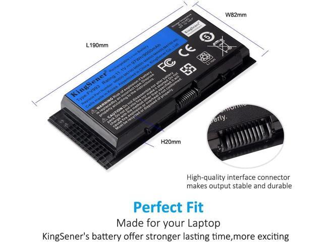KINGSENER FV993 M6600 Laptop Battery for Dell Precision Laptop Computer M4600 M4700 M6600 M6700 Fit for PG6RC R7PND 0TN1K5 FV993 FJJ4W T3NT1 V7M28...