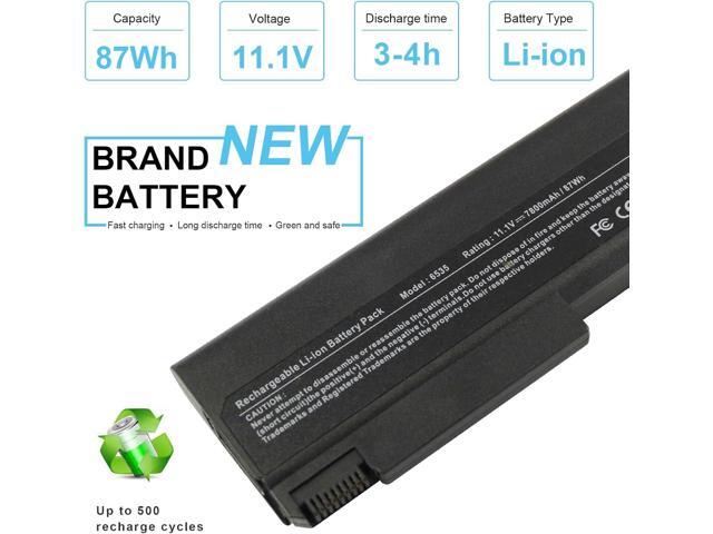 Futurebatt 9Cell Extended 7800mAh Battery for HP EliteBook 8440P 6930P 8440W / ProBook 6550B 6455B / Compaq 6730B 6735B 6700B 6500B 6535B 6530B,...