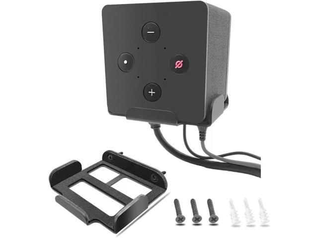 Metal Wall Mount for Fire TV Cube (3rd Gen) 2022 Released,Secure Metal Holder for fire TV Cube (1st Gen,2nd Gen),Sturdy Steel Stand with Soft Foam...