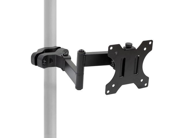 Mount-It! Universal Full Motion Steel Pole Mount with Articulating Arm and Removable VESA Plate for 17 to 32 Inch Monitors & TVs, VESA 75x75 &...