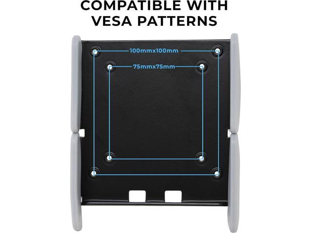 HumanCentric VESA Mount Adapter Compatible with HP 32f Monitor, VESA Adapter Bracket Mounts Monitor to VESA Stand, Arm Mount 75x75 or 100x100