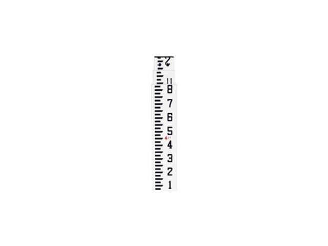 SitePro 11-SCR25-T 25-ft Fiberglass Leveling Rod (CR) - 10ths