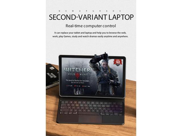 Fusion5 2023 New 10.1' Android 12 Tablet,HD Ultra Slim Tablet PC (Google Certified, 256GB Storage, 8GB RAM, Dual SIM, WiFi, 4G Bluetooth Keyboard,...