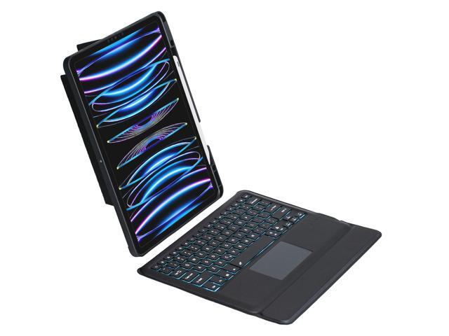 BDF For iPad Pro 12.9 inch 6th Generation 5th Generation 4th Generation 3rd Generation Detachable Wireless Backlit Bluetooth Keyboard with Magnetic...