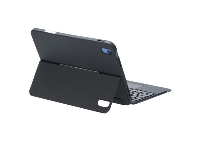 BDF For iPad Apple iPad 10.9''10th Generation Touch pad Removable Keyboard Case Protective Smart Stand Cover with 7 Colors Backlit Wireless...