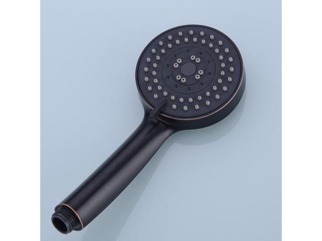 5 Function Handheld Shower Head - High Pressure Bath Spa Fixture, 4' Oil Rubbed Bronze Finished