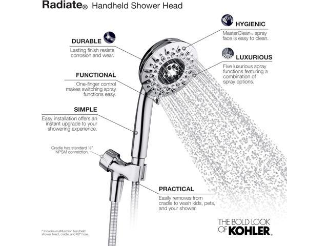 RADIATE MULTIFUNCTION HANDSHOWER