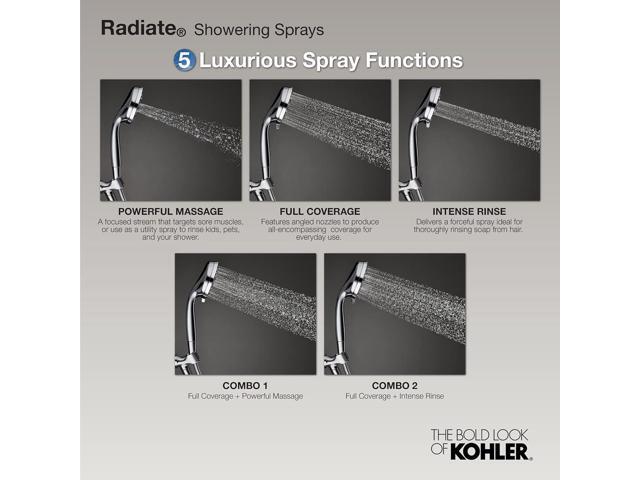 RADIATE MULTIFUNCTION HANDSHOWER