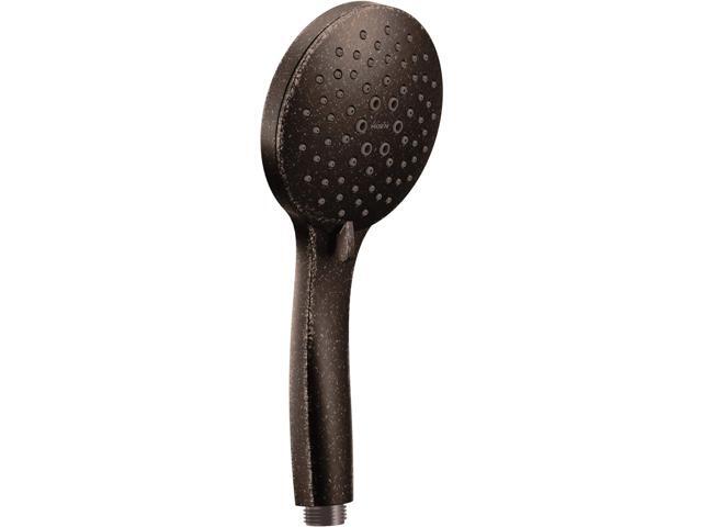 Moen 189315ORB Eco-Performance Handheld Shower Head, High-Pressure Handshower with Five Function Spray Jet, Oil Rubbed Bronze