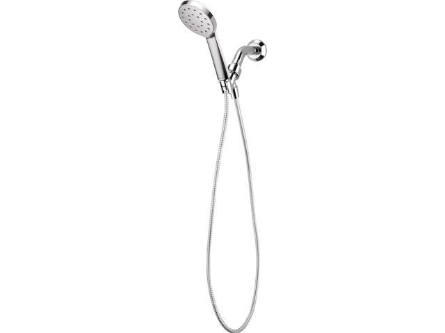 Kiri High-Pressure Handheld Shower Head with Hose, Detachable Shower Head with Adjustable Arm Mount & Satinjet Patented Spray Technology, Polished...