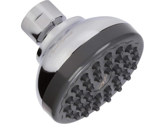 Aqua Elegante Pressure Boosting Shower Head - 3 Inch Wall Mount Water Saving Showerhead Best For Low Flow Showers With Anti-Clog Nozzles &...