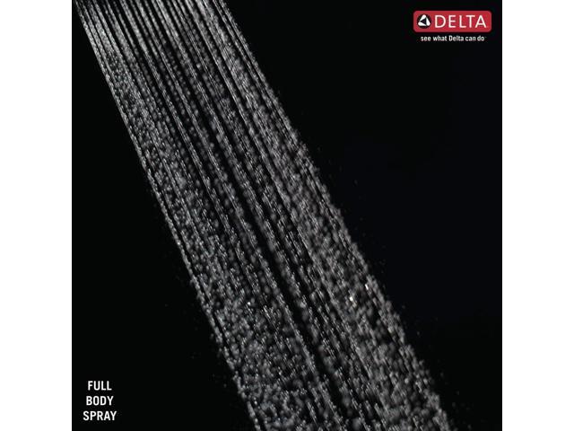 Delta RP101846 Modern 1.75 GPM Square Single Function Shower Head with Touch-Clean Technology - Chrome