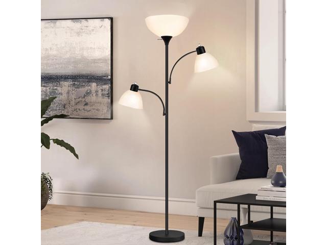 Photos - Chandelier / Lamp Luvkczc Floor Lamps for Living Room, Torchiere Floor Lamp with 8W Adjustab