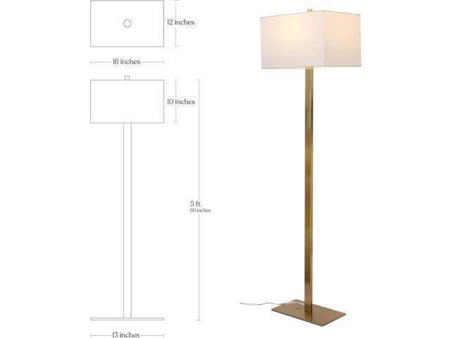 Brightech Stella Mid-Century Modern Standing Lamp, Contemporary Lamp for Living Rooms & Offices, LED Floor Lamp for Reading and Work, Excellent...