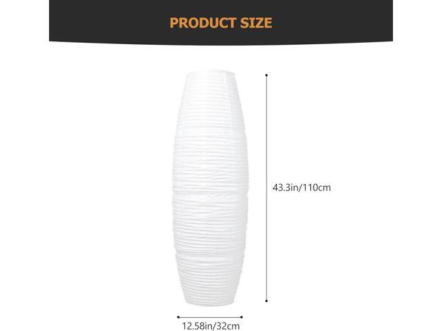 Uonlytech Paper Floor Lampshade Light Accessories: Diploma Floor Lamp Shield Japanese Style Standing Lamps for Living Room Contemporary Floor Lamp...