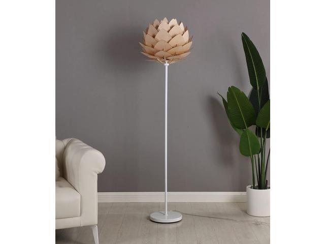 Brightech Artichoke Design Unique 68 Inch Tall Free Standing Pole LED Floor Lamp