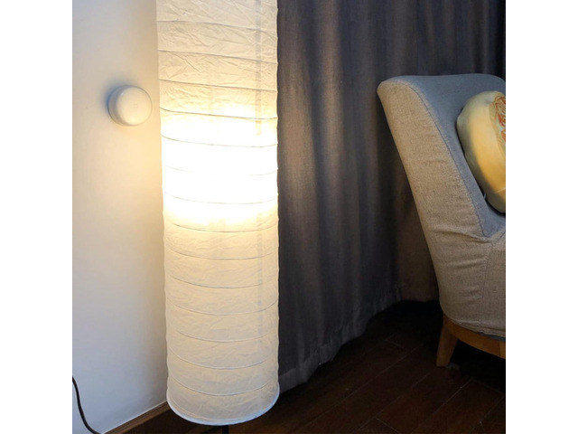 Beaupretty Paper Floor Lamp Shade: Diploma Floor Lamp Shade Japanese Style Rice Paper Lamp Protector Cover Replacement for Hotel Bedside Floor Lamp