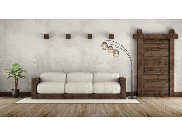 Adesso 4026-26 Maui Arc Lamp, 82 in., 3x60W Incandescent,13 CFL, Antique Bronze, 1 Floor Lamp