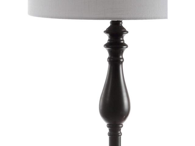 JONATHAN Y JYL3057A Laine 60' Metal/Glass LED Side Table and Floor Lamp Traditional,Transitional for Bedrooms, Living Room, Office, Reading,...
