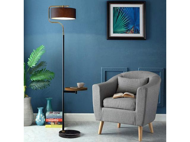 Hsyile KU300244 with USB Charging Ports Modern Reading Contemporary Modern Creative Floor Lamp for Living Room Bedroom Office - E26 Base - with a...