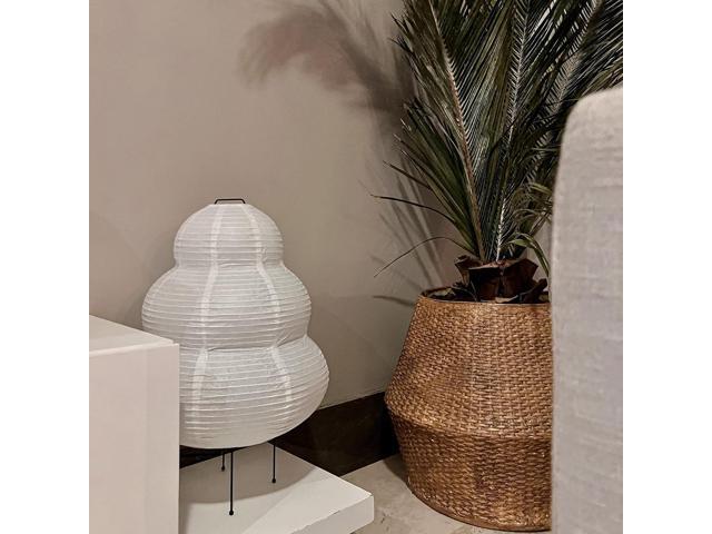 Akari Japanese Paper Floor Lamp - Noguchi Paper Lantern Floor Lamp - Cozy Mid Century Floor Lamp (Floor Lamp)