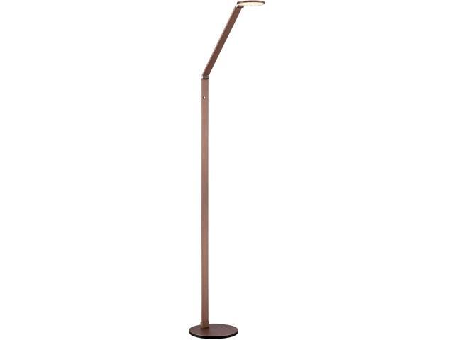 Possini Euro Design Magnum Modern Minimalist Style Task Floor Lamp LED Bright Lighting Adjustable 61' Tall French Bronze Dimmer Switch for Living...