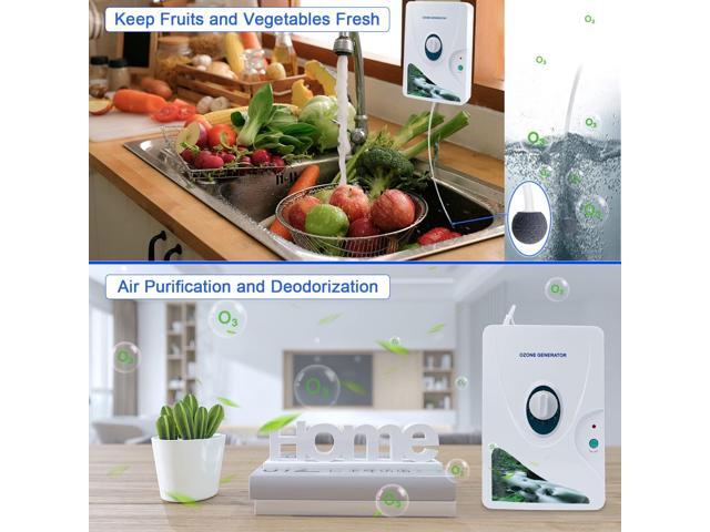 SHD Ozone Generator Water Ozonator O3 Ozone Machine 600mg/h for Home Air, Water, Fruits, Vegetables Clean