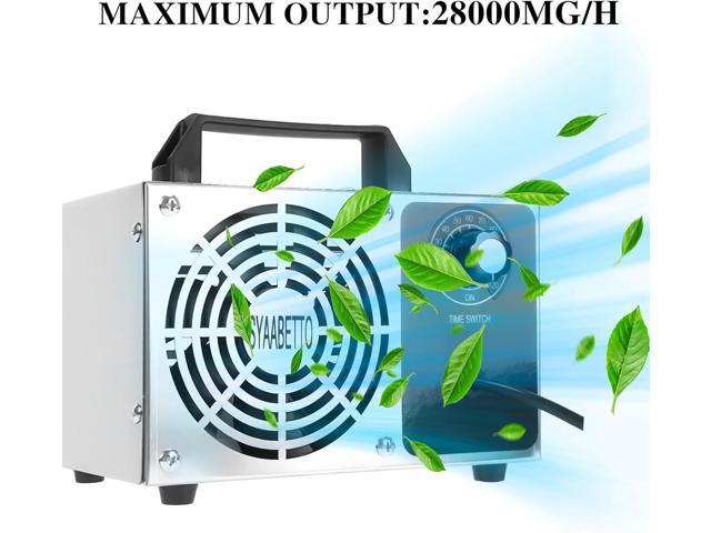 Ozone Generator 28,000 mg/h High Capacity Ozone Generator Odor Removal Deodorizer Ozonator for Home, Cars and Pets