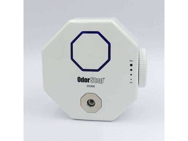 OdorStop OS300 Professional Grade Mini Ozone Generator Ionizer for Deodorizing and Purifying Small Areas Such as Bathrooms, Bedrooms, Personal...