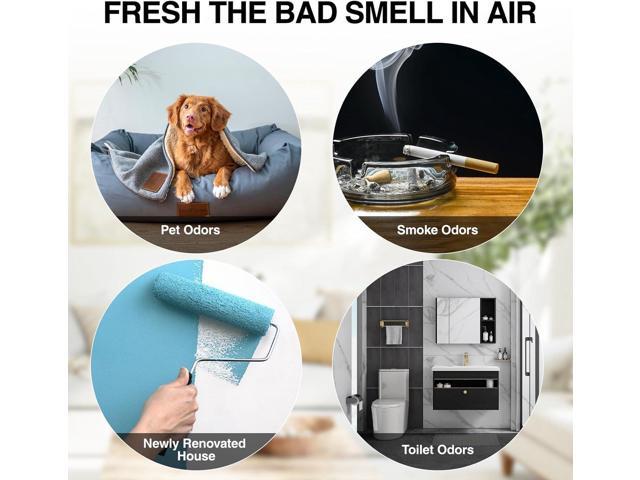 ELIXRION Ozone Generator, 25000mg/h Capacity Ionizer Professional O3 Air Ozone Machine for Odors, for Home, Kitchen, Cars, Office, Basement, Pets,...