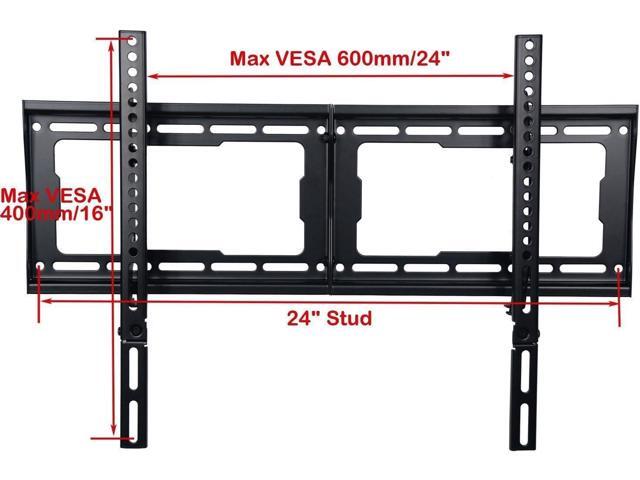 VideoSecu Tilt TV Wall Mount for Most 32' 37' 40' 42' 46' 47' 50' 52' 55' 58' 60' 65' 70' 75' LCD LED Plasma HDTV Flat Panel Screen Display CXX