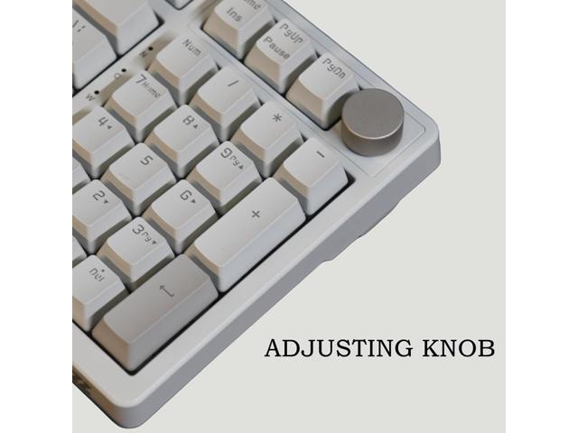 FIRSTBLOOD ONLY GAME. AK992 Retro Wired Mechanical Keyboard, 98 Keys Full Layout, Hot-Swappable USB Gaming Keyboard with Red Switches, Multimedia...