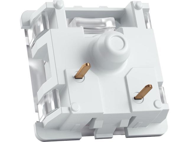 GLORIOUS Kailh Pro Purple Mechanical Keyboard Switches Tactile 120-Pack for Custom Keyboards - Ideal for Gaming and Typing