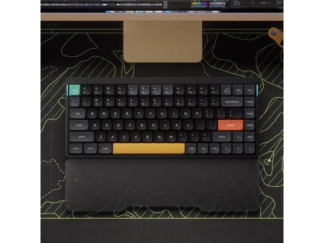 nuphy Air75 V2 Portable 75% Low Profile Mechanical Keyboard,Wireless Keyboard,Supports Bluetooth/2.4G/USB-C RGB Bluetooth Keyboards,Compatible with...