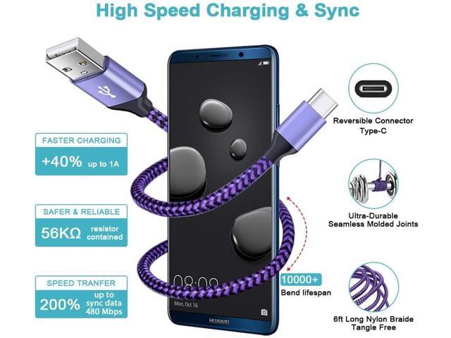 Fast USB C Charger for Samsung Galaxy A16 5G A15 A14 5G,A55 A56 A35 S20 S21 S22 S23 S24 S25 Ultra A13 A54 A53,Type C WallCharger Power...